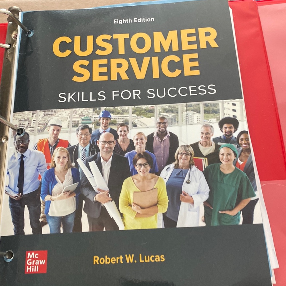 Brand new loose leaf paper customer services eighth edition skills for success!